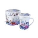 Кружка "Мир озера" с крышкой, 300 мл Производитель: Великобритания Артикул: ФР 0005M инфо 1550o.