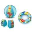 Набор для плавания "Немо", 4 предмета круг, 2 нарукавника, надувной мяч инфо 6434o.