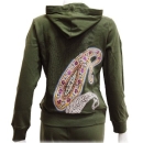 Костюм женский спортивный "Etnideco" Размер: 44, цвет: Verde (хаки), EO13 Италия Артикул: EO13 Товар сертифицирован инфо 8418o.