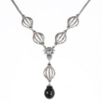 Колье Серебро 925 жемч синт, циркон 025 352 04 21ls-00028 2010 г инфо 7777r.