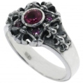 Кольцо, серебро 925, рубин синт 032 02 21-04248 2010 г инфо 9667w.