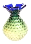 Ваза (цветное стекло, технология Hobnail) США, 50-е годы ХХ века Fenton 1955 г инфо 498a.